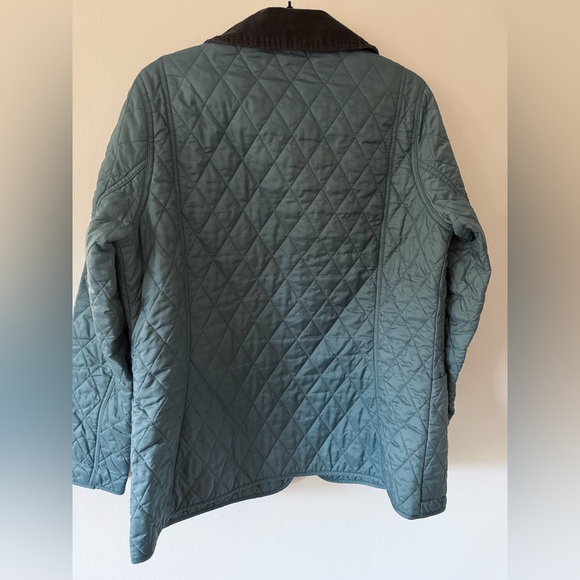 Barbour Annandale Quilt Jacket - Eucalyptus Womens Size US 14 - Picture 4 of 5